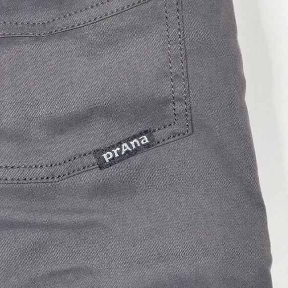 2/$30 NWT prAna Brion Short 11 inch 28 Charcoal Abrasion Resistant Reinforced - Picture 9 of 16